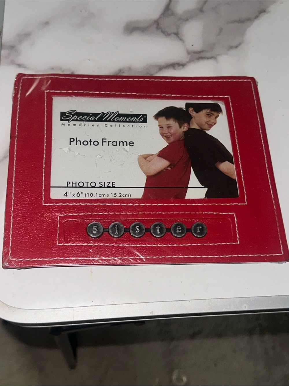 Special Moments Red 'Sister' Photo Frame